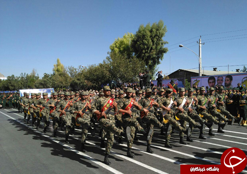 رژه اقتدار نیروهای مسلح استان فارس آغاز شد