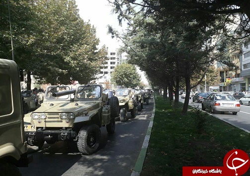 مراسم رژه نیرو‌های مسلح در ارومیه برگزار شد+تصاویر