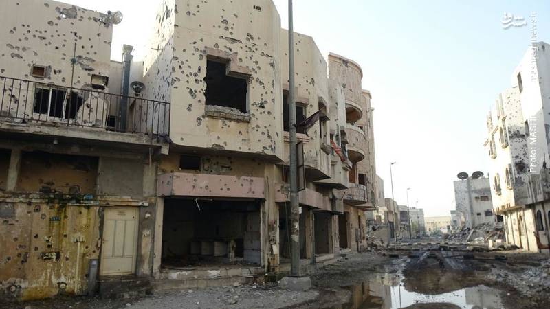 تخریب شهر ثروتمند شیعیان به دست آل سعود/ ۱۸۰۰ نیروی نظامی برای به زانو در آوردن ۱۸ نفر+تصاویر