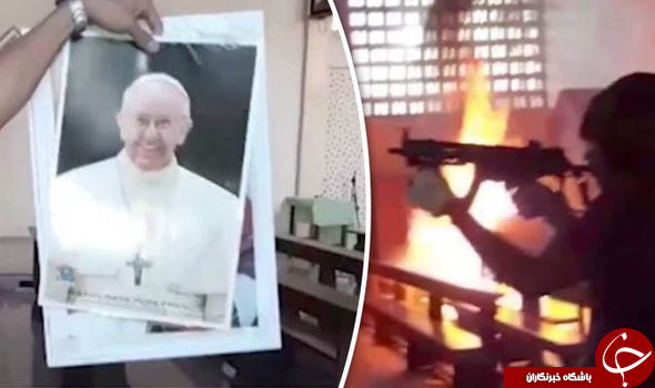 داعش پاپ فرانسیس را تهدید کرد+ تصاویر