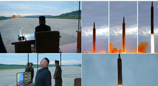 امکان وقوع جنگ هسته ای آمریکا و کره شمالی؟/موشک 