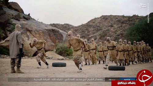 پادگان های آموزشی داعش در یمن +تصاویر