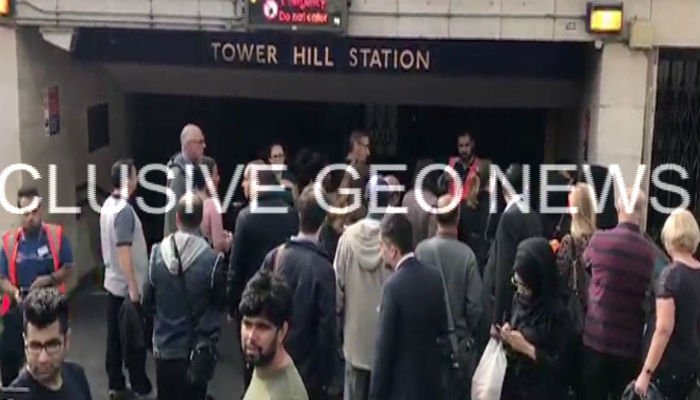 انفجار در یکی از ایستگاه‌های متروی لندن