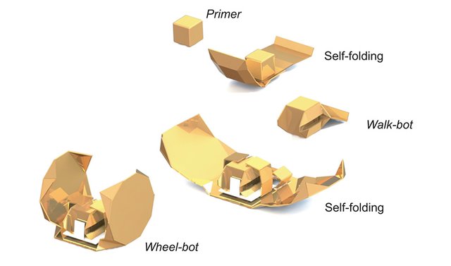 ساخت ربات چند منظوره با پوشش اوریگامی