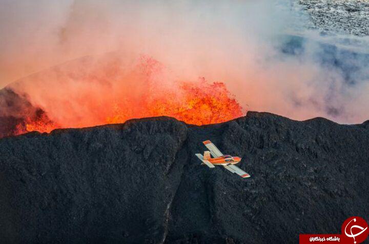 ویدئویی دیدنی از یک آتشفشان آماده فورران در ایسلند