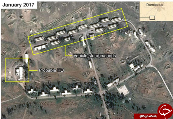 ادعای یک منبع اطلاعاتی غربی: ایران در حال ساخت یک پایگاه نظامی دائم در سوریه است+ عکس