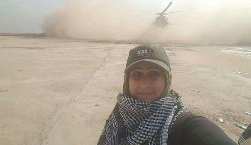خبرنگار زن عراقي شهيد شد