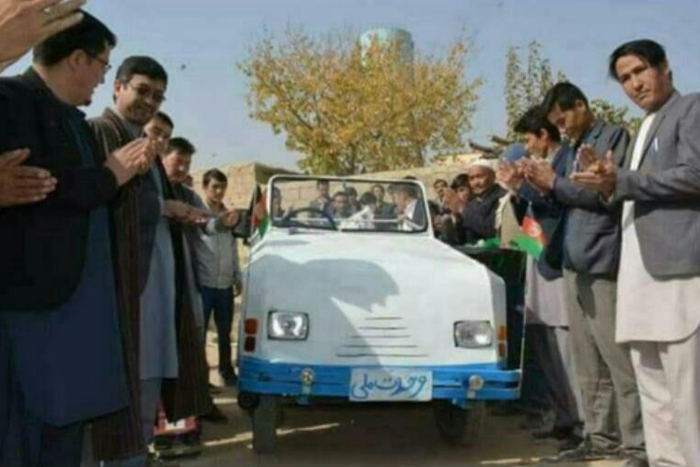 نخستین خودروی ملی افغانستان+تصاویر