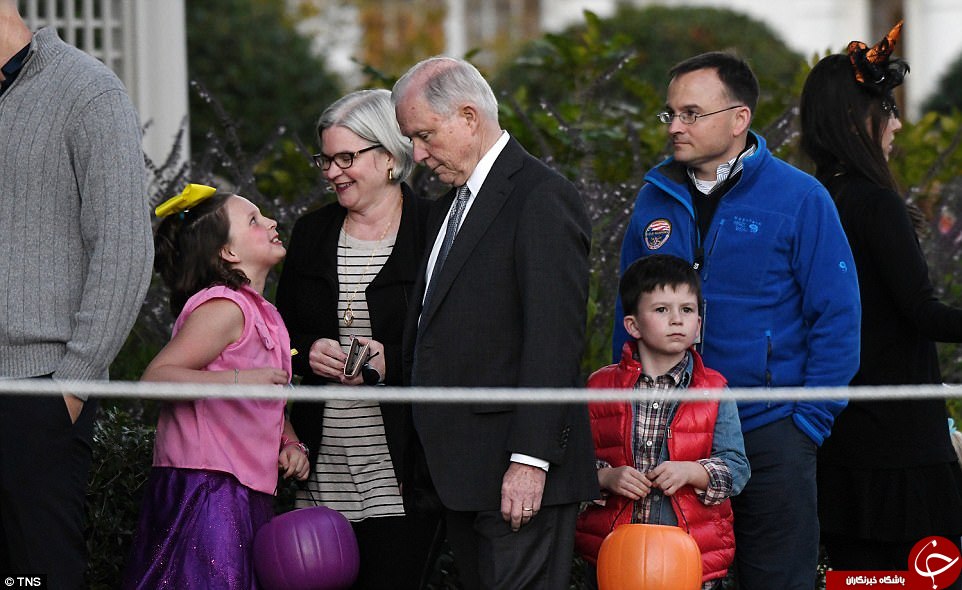 تزئین وحشتناک کاخ سفید به مناسبت هالووین! + تصاویر