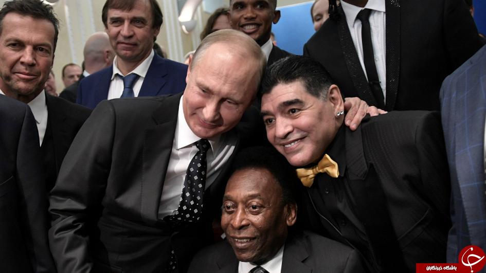 تصاویری از حضور ولادیمیر پوتین در مراسم قرعه کشی جام جهانی 2018 فوتبال