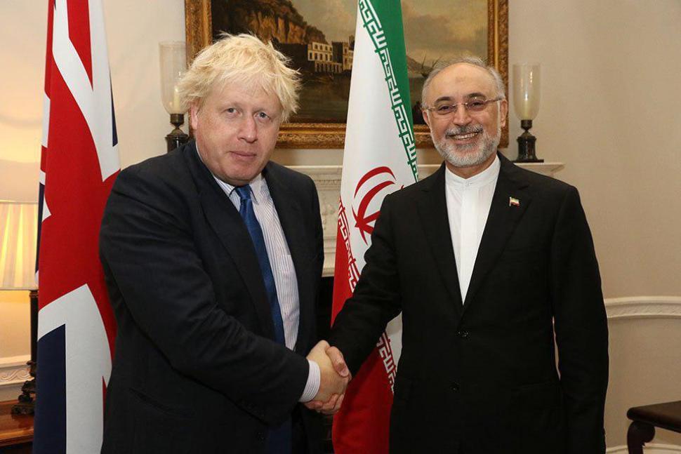 وزیر امورخارجه انگلیس با صالحی دیدار کرد