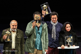 مراسم اختتامیه نهمین جشنواره بین المللی هنرهای تجسمی فجر