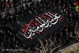 اجتماع عظیم فاطمیون و تشییع دو شهید گمنام دفاع مقدس - مشهد‎