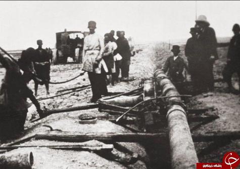 نخستین خط لوله نفتی ایران