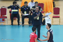 دیدار تیم های والیبال نوجوانان ایران و چین