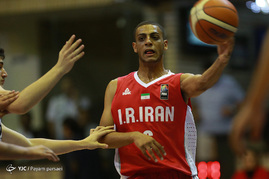 دیدار تیم های بسکتبال ایران و اردن