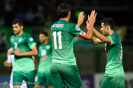 دیدار تیم های فوتبال ذوب آهن ایران و العین امارات‎