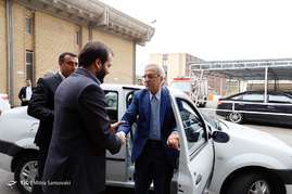 پشت صحنه ضبط برنامه مصطفی هاشمی طبا نامزد انتخابات ریاست جمهوری