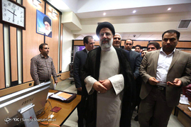 حضور سیدابراهیم رئیسی در ستاد انتخابات وزارت کشور