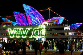 جشنواره نورهای رنگی در سیدنی