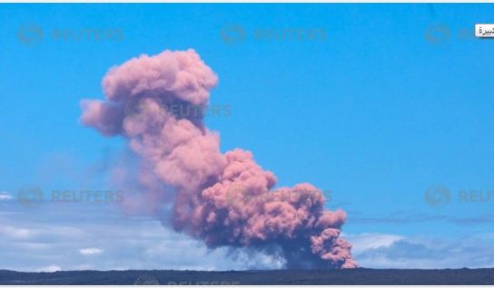 صور.. السلطات الأمريكية تطالب سكان ولاية هاواى بالإجلاء عقب ثوران بركان