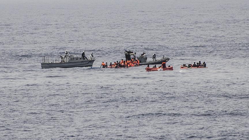 القوات البحرية الليبية تعلن عن إنقاذ 152 مهاجر غير شرعي قبالة سواحلها