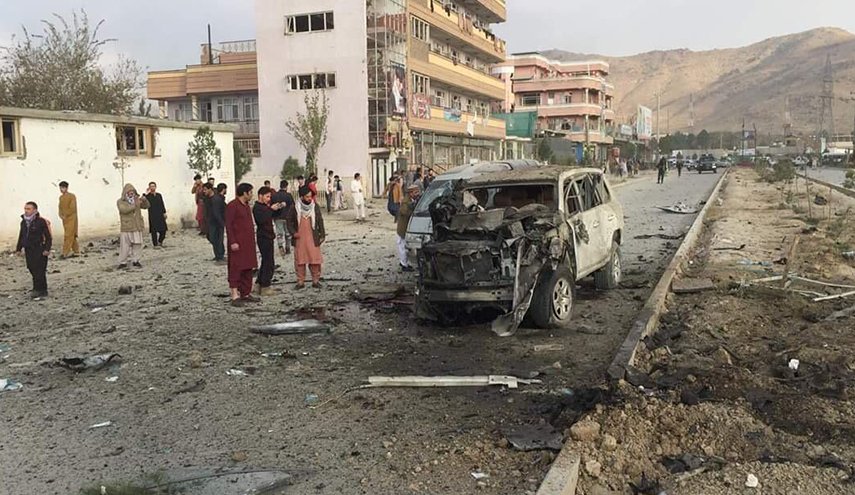 انفجار سيارة مفخخة في كابل يسفر عن 14 قتيلا وجريحا