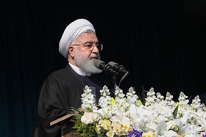 روحانی: اذا وصلتنا اموال اقل من خلال بیع النفط فسنقوم بتعویضها من مصادر اخري
