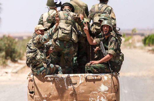 الجيش السوري يسيطر على بلدة كفرنبودة بريف حماة