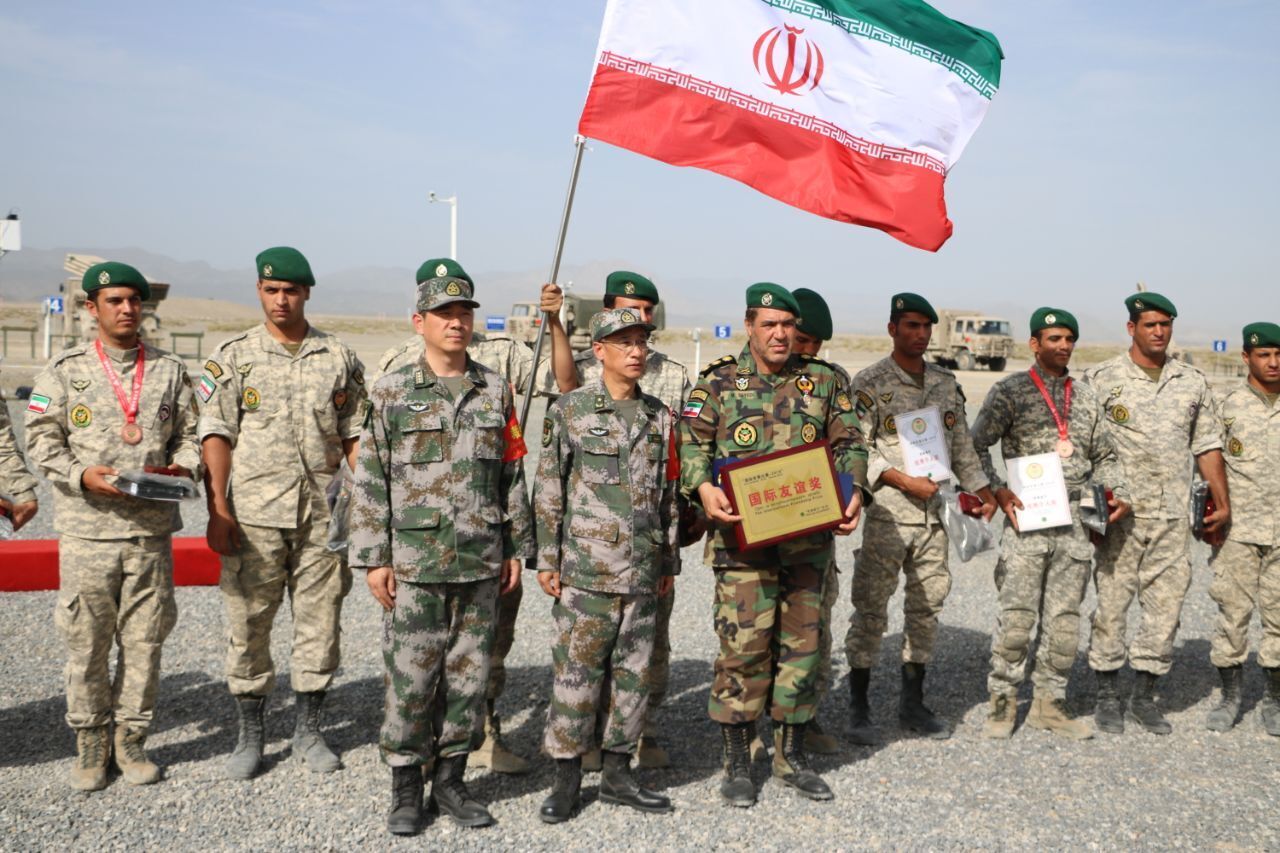 ايران تحرز المركز الثالث في سباقين للالعاب العسكرية الدولية في الصين