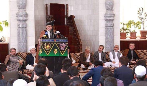 الرئيس الافغاني: أعداءنا يستهدفون الوحدة بين الشيعة والسنة