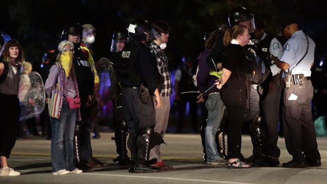 St. Louis police arrest nearly 130 'Black Lives Matter' protesters