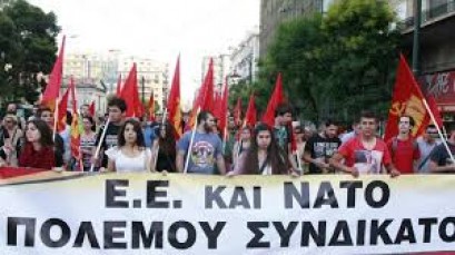 Greece: PAME marches against austerity measures, NATO 'imperialist barbarity'