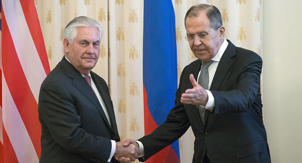 Russian Lavrov, US Tillerson meet in Moscow
