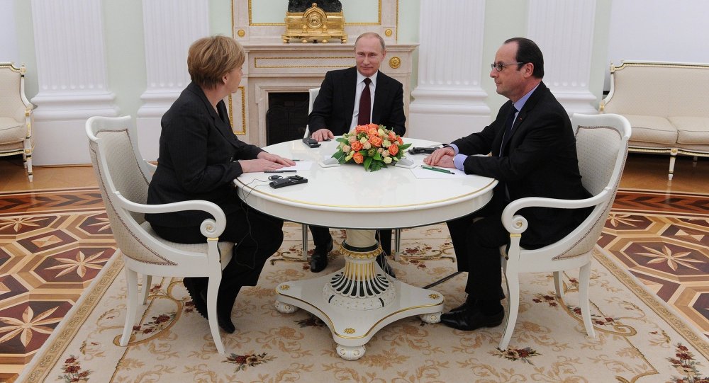 Putin, Merkel, Hollande note importance of joint fight against terrorism