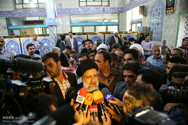 Photos of Iran election