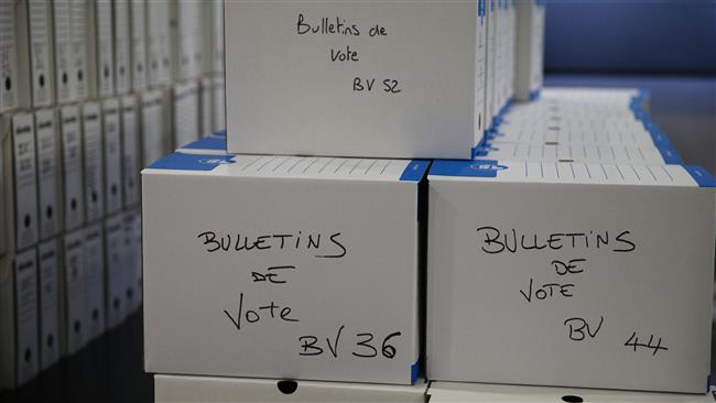 People voting in French presidential runoff
