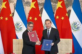 China hosts El Salvador as nations cut ties with Taiwan