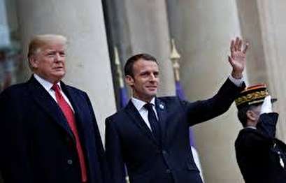 Trump, Macron at odds on European defense ahead of WW1 commemoration