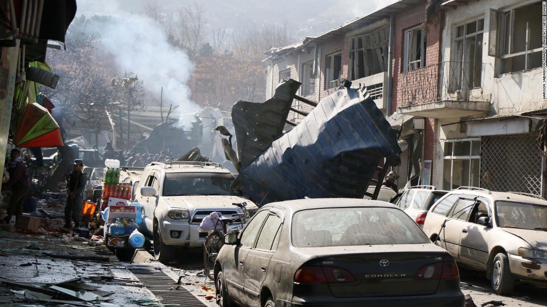 2 blasts in 1 day, Kabul