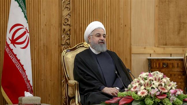 Rouhani urges intl. action against 'illegal' US withdrawal from Iran deal