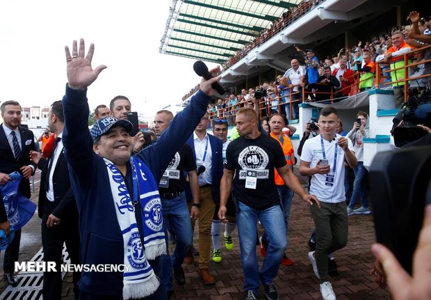 Maradona’s new job in Belarus