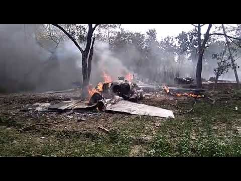 Fighter jet crashes in India