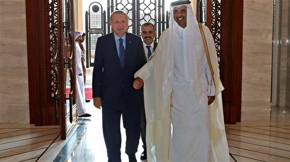 In Doha, President Erdogan stresses military ties with Qatar