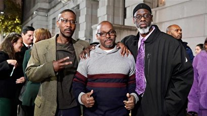 Three African American men from Baltimore exonerated after 36 years in prison
