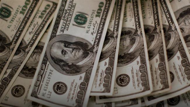 US dollar crashes to lowest level in almost three months