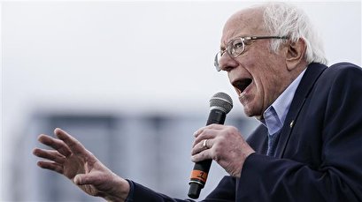 Sanders questions $750 billion US military budget and $1 trillion tax cut for the rich