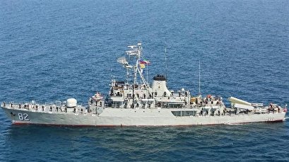 Iran's 66th Navy flotilla berths at Jakarta port in Indonesia