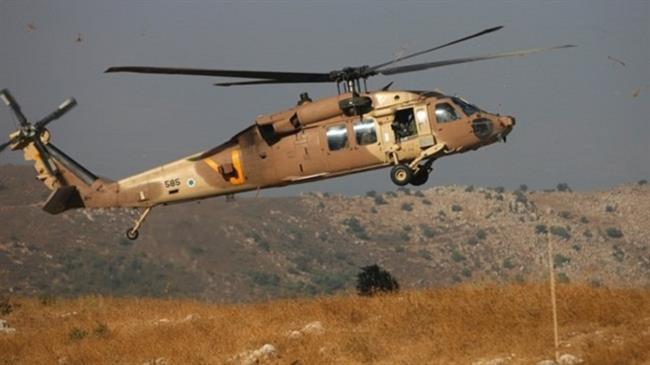 Israeli helicopters fire missiles at Syrian army positions, three soldiers injured