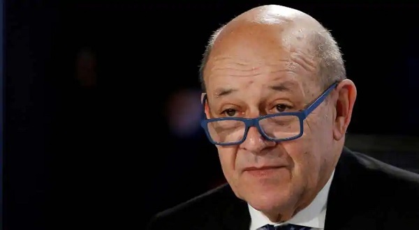 French foreign minister to self-isolate after COVID contact case